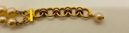 Rare Chanel Multi-Strand Pearl Necklace , Original 1980's