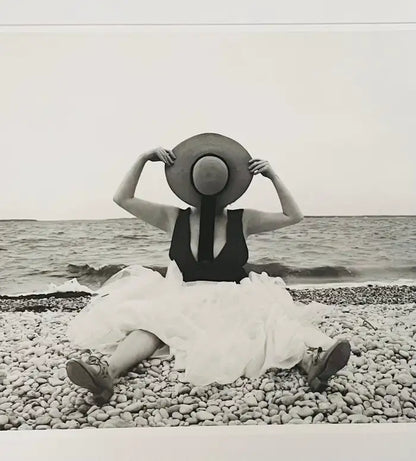 Contemporary Portrait of a Woman Photography Print Titled" Staw Hat" 2017