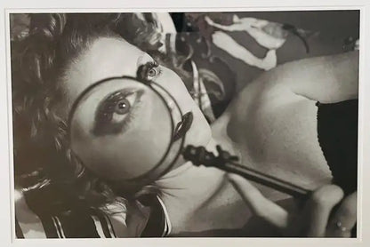 Woman Portrait Photography Print Titled "Spy" by Luciana Pampalone 2017