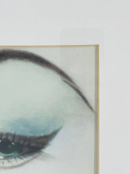 Erwin Blumenfeld Doe Eye "Oeil de Biche" Offset Lithograph 1950s