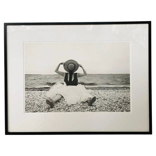 Contemporary Portrait of a Woman Photography Print Titled" Staw Hat" 2017