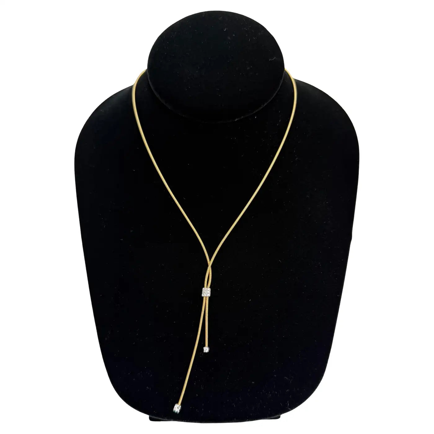 Marco Bicego 18K Yellow Gold and Diamond Santorini Necklace