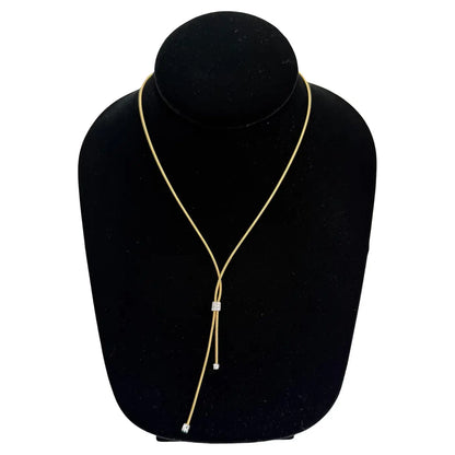 Marco Bicego 18K Yellow Gold and Diamond Santorini Necklace