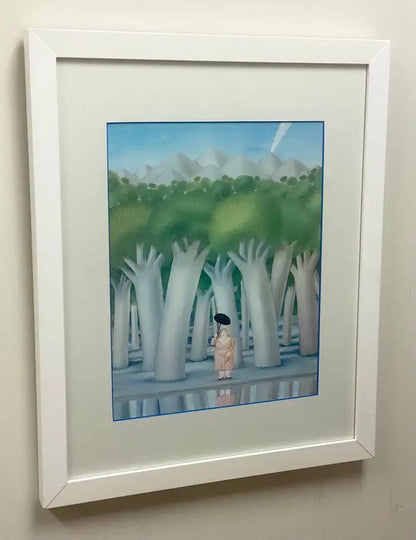 Pierre Restany after Fernando Botero " The Walk " Lithograph, Limited Edition 1983