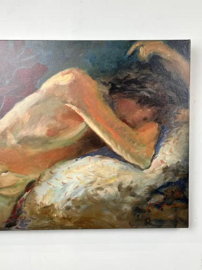 Rare Stanley Mouse Reclining Nude Giclee Print on Canvas , Hand Signed & Dated 2012