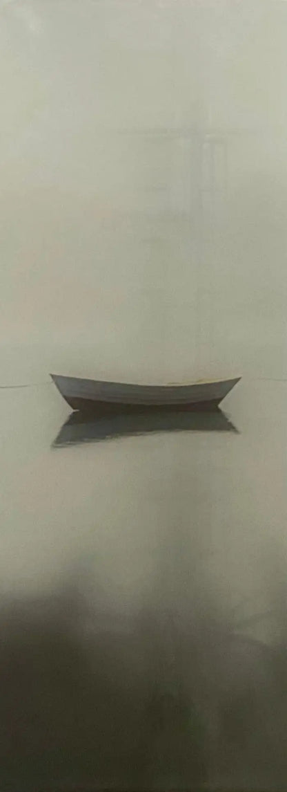 Photography of Three Boats in a Lake Titled "Magic Lake" 2020