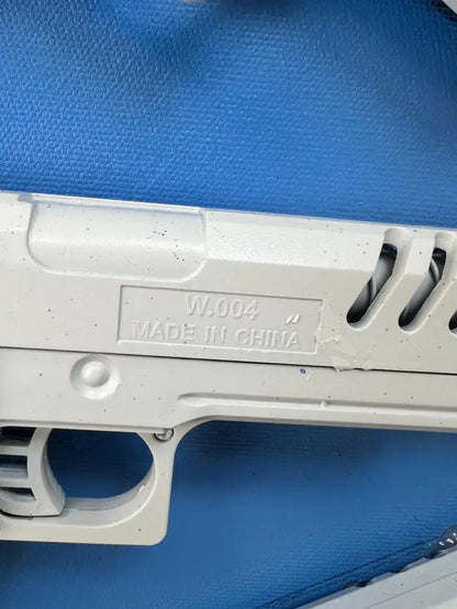 Charles Gitnick Heart of Guns Blue Conceptual Mixed Media 2024