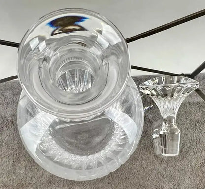 Rare Baccarat Crystal France Massena Liquor & Whiskey Decanter with Stopper