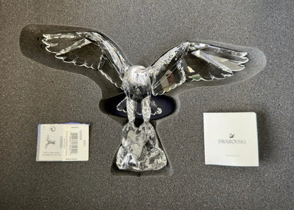 Rare Swarovski Crystal Eagle Figurine by Anton Hirzinger, Retired