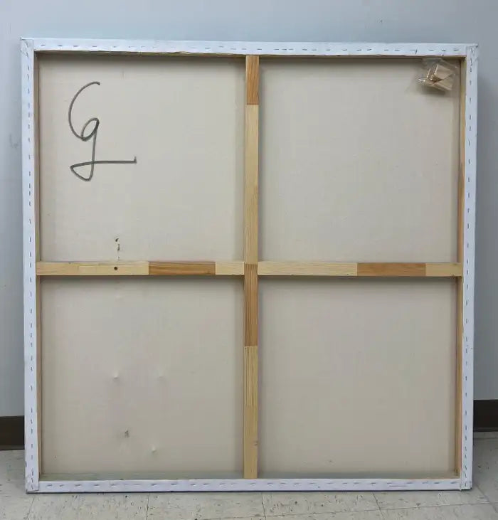 Jack Winthrop "Eye See" Neo-Expressionist Style Mixed Media Painting 2021