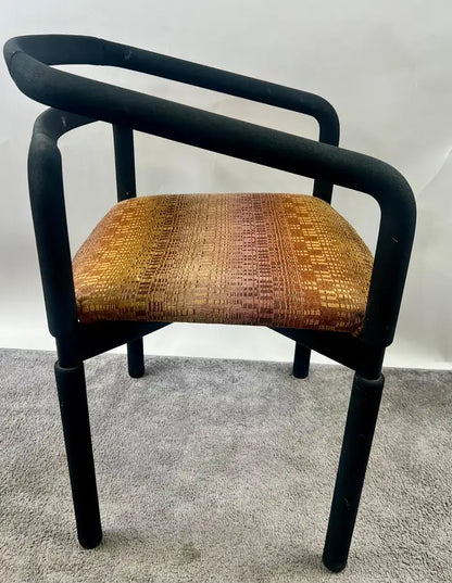 Brian Kane Rubber Chair for Metropolitan Furniture / Steelcase 1980's , A Pair