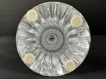 Baccarat Massena Art Deco Style Crystal Candlestick or Candleholder , a Pair