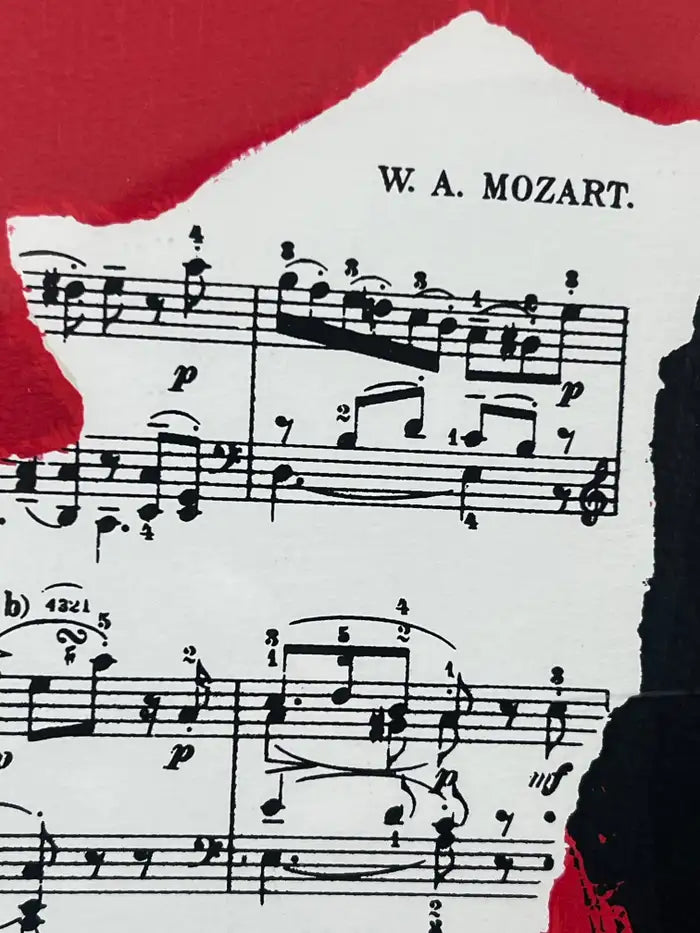 Robert Motherwell Lincoln Center Mostly Mozart 25th Anniversary Screen Print 1991