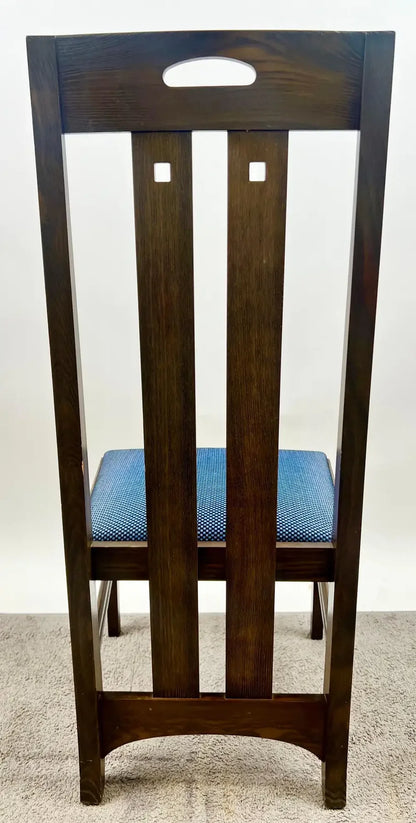 Charles Rennie Mackintosh MCM Ingram Dining Chairs for Cassina, Set of 12