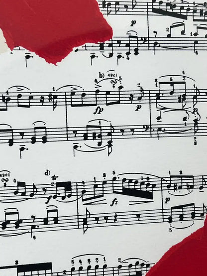 Robert Motherwell Lincoln Center Mostly Mozart 25th Anniversary Screen Print 1991