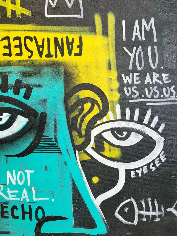 Jack Winthrop Neo- Expressionist Style Mix Media - The Wounded Healer Series 2021