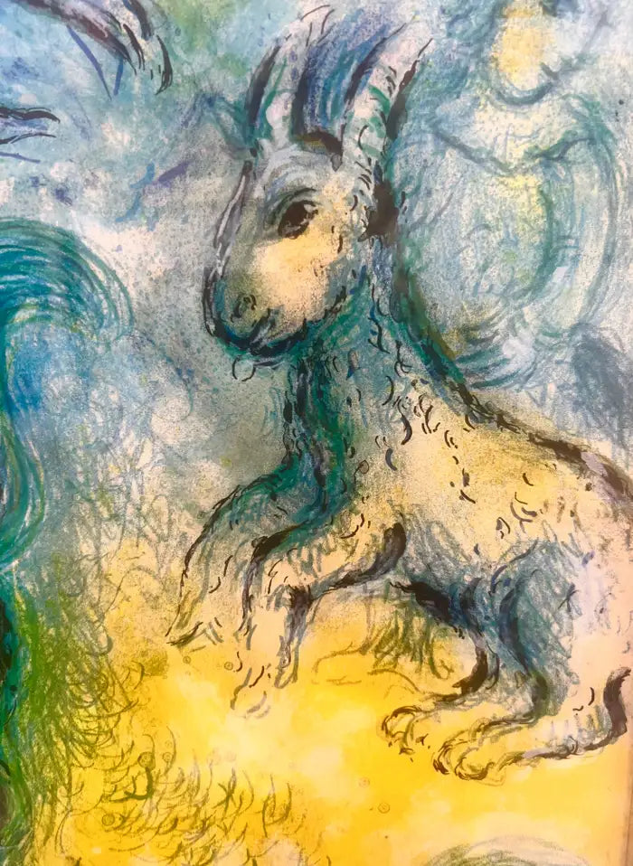 Marc Chagall The Magic Flute "Die Zauberflote"Origina Lithograph, 1967 , Framed 1967
