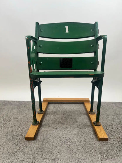 Genuine Polo Grounds Figural Stadium Box Seat #1 - NY Giants Yankees Mets Chair