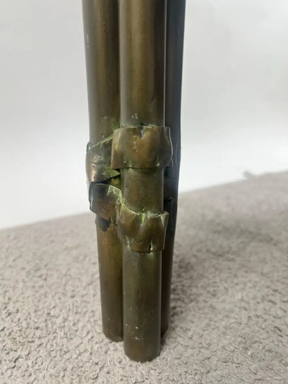 Rare Philip & Kelvin LaVerne "Chan Boucher'" Signed Bronze & Pewter Coffee Table