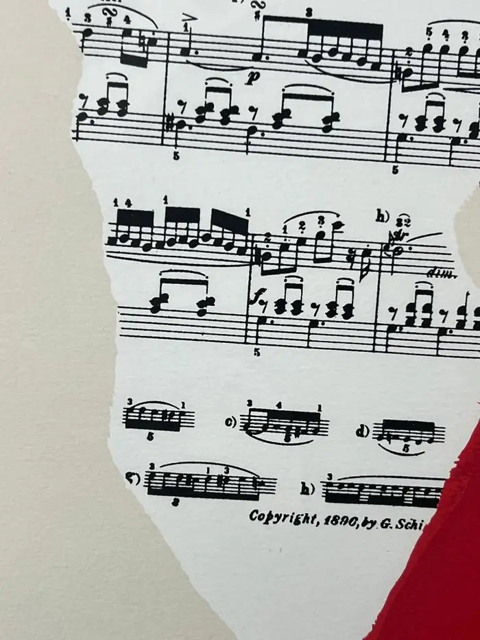 Robert Motherwell Lincoln Center Mostly Mozart 25th Anniversary Screen Print 1991