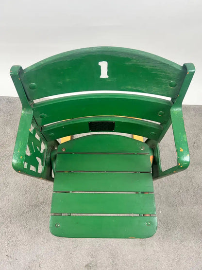 Genuine Polo Grounds Figural Stadium Box Seat #1 - NY Giants Yankees Mets Chair