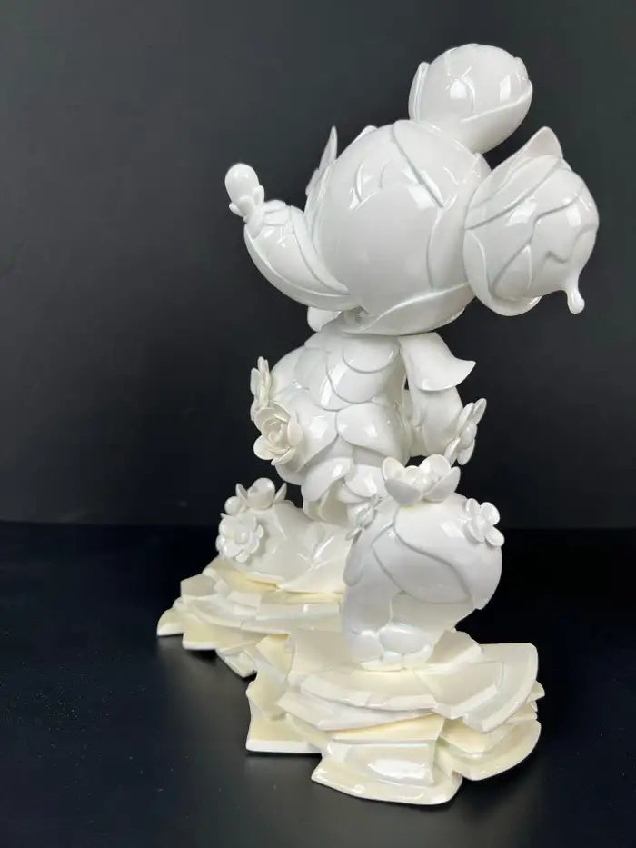 James Jean Mickey & Minnie Mouse 90th Anniversary Porcelain Statues Signed 2018