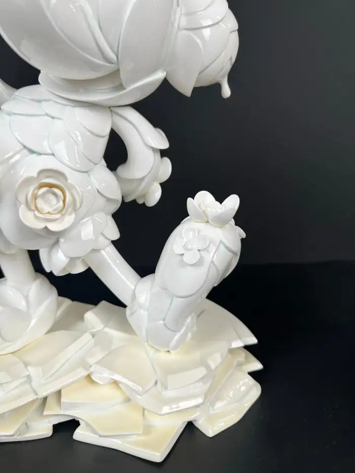 James Jean Mickey & Minnie Mouse 90th Anniversary Porcelain Statues Signed 2018
