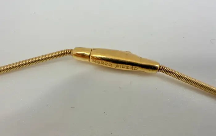 Marco Bicego 18K Yellow Gold and Diamond Santorini Necklace