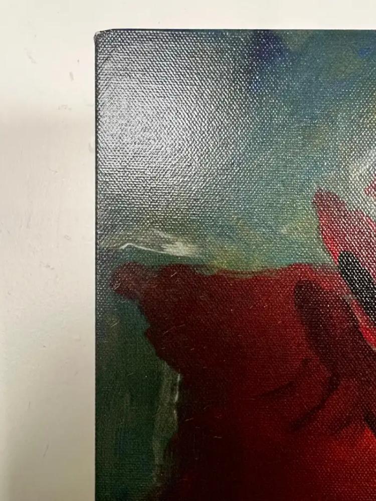 Rare Stanley Mouse Reclining Nude Giclee Print on Canvas , Hand Signed & Dated 2012