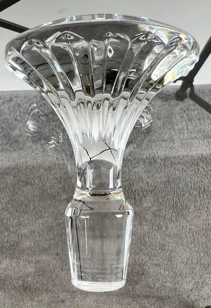 Rare Baccarat Crystal France Massena Liquor & Whiskey Decanter with Stopper