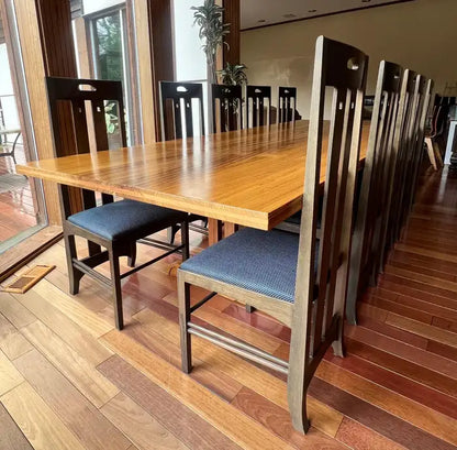 Charles Rennie Mackintosh MCM Ingram Dining Chairs for Cassina, Set of 12