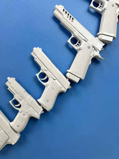 Charles Gitnick Heart of Guns Blue Conceptual Mixed Media 2024