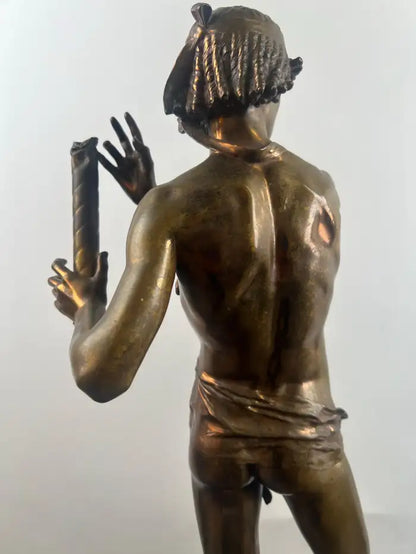 Jean-Baptiste Germain "Le Torrent" Bronze Sculpture for Tiffany &Co, Signed 1890