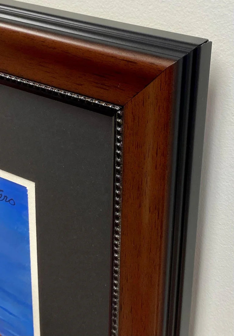 Fernando Botero Watercolor Painting, Man & Women at the Beach, Signed & Framed