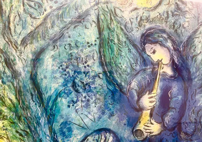 Marc Chagall The Magic Flute "Die Zauberflote"Origina Lithograph, 1967 , Framed 1967