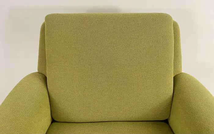 Folke Ohlsson for Fritz Hansen MCM Lounge Chair in Green Upholstery, a Pair