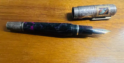 Krone Edgar Allan Poe Limited Edition Fountain Pen with Original Box